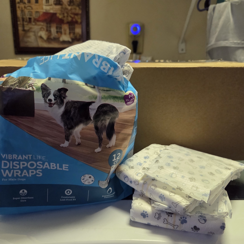 Disposable Dog Wraps